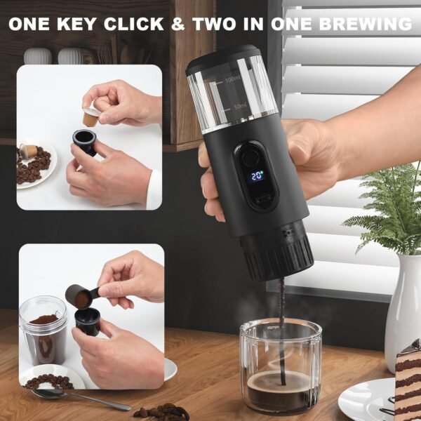 Portable Electric Espresso Coffee Machine - Image 3