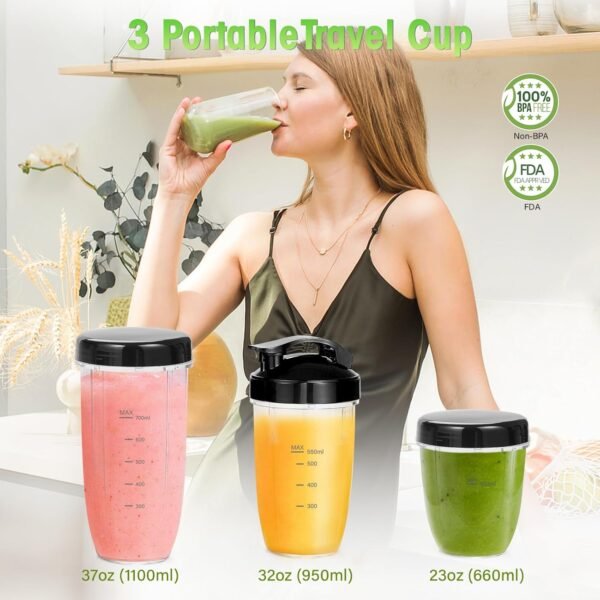 Smoothie Blender for Ices & Juices - Image 2