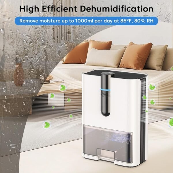 Small Dehumidifier with Drain Hose - Image 2